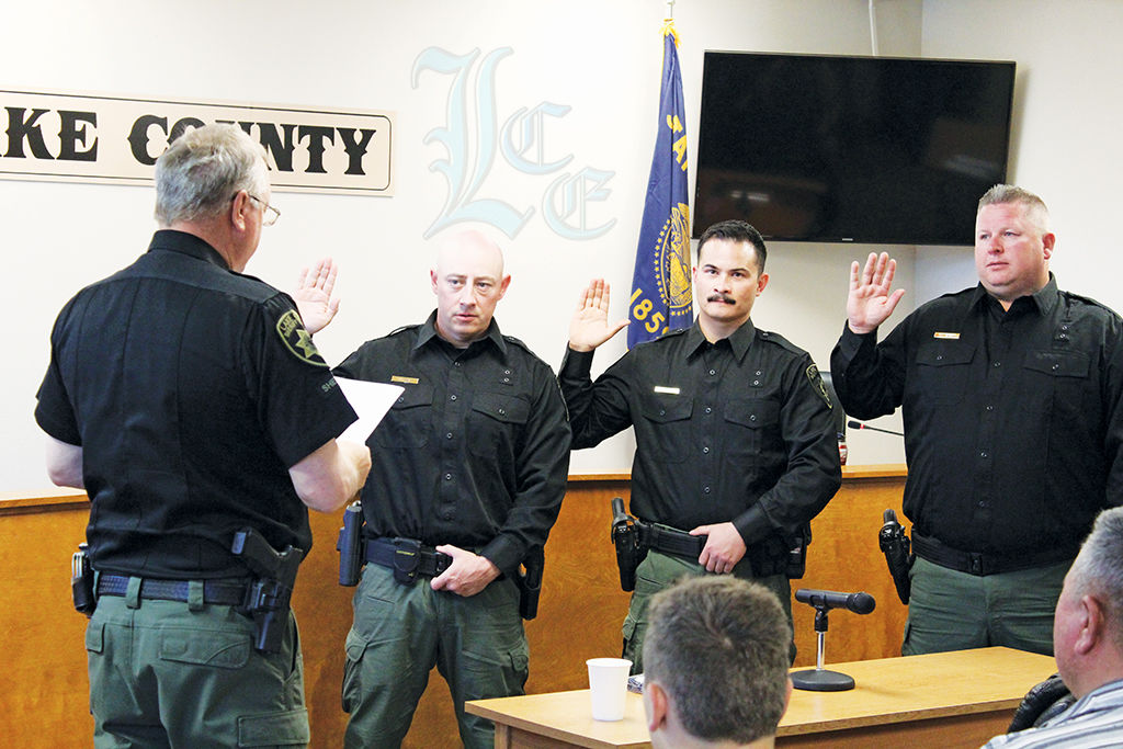 Three new Deputies taking their oaths